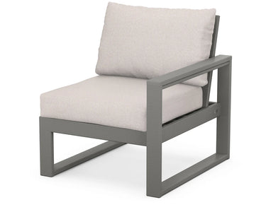 Polywood Edge Modular Right Arm Chair